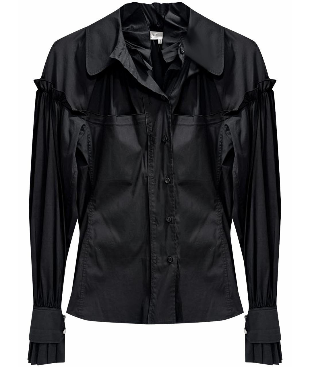 SAINT LAURENT Черная рубашка, фото 1