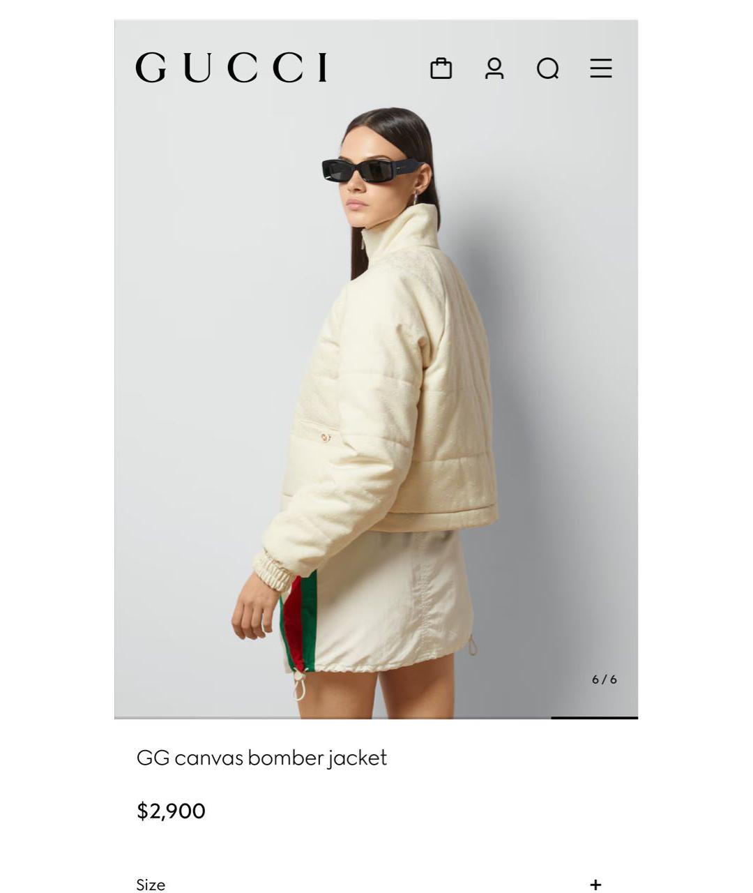 GUCCI Бежевая куртка, фото 5