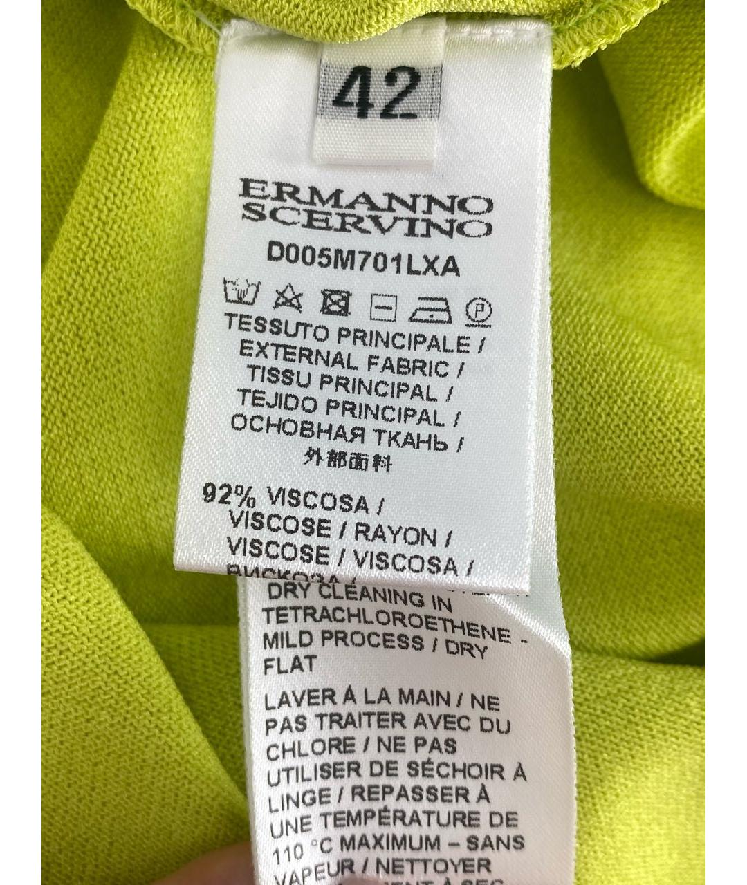 ERMANNO SCERVINO Вискозная футболка, фото 4