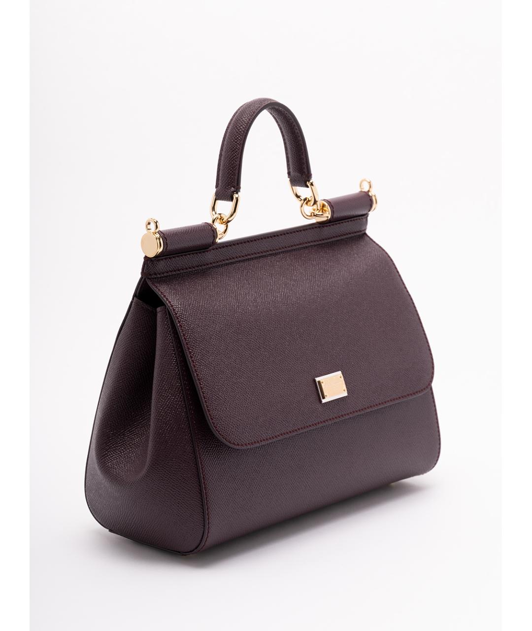 DOLCE&GABBANA Мульти кожаная сумка с короткими ручками, фото 3