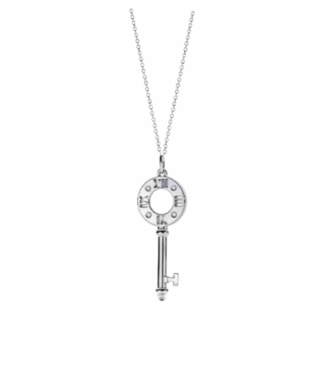 TIFFANY&CO Белое колье из белого золота, фото 1