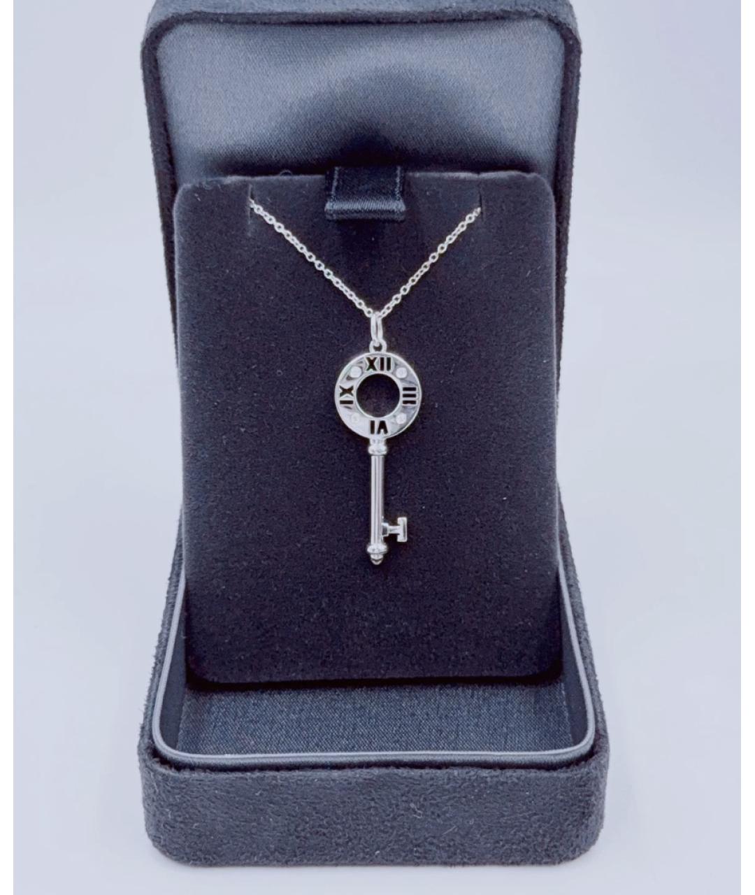 TIFFANY&CO Белое колье из белого золота, фото 2