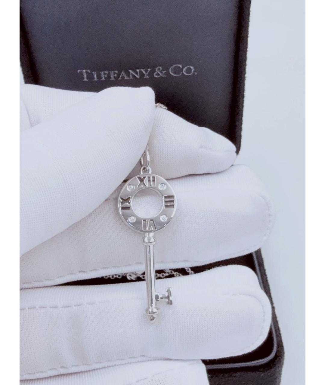 TIFFANY&CO Белое колье из белого золота, фото 4