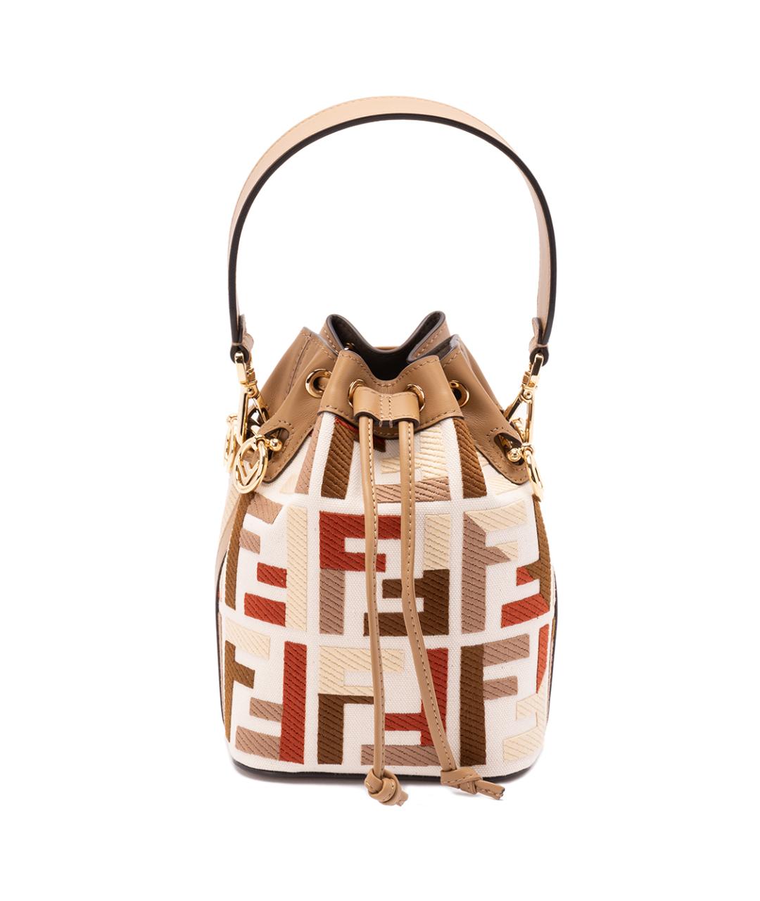 FENDI Мульти хлопковая сумка тоут, фото 1
