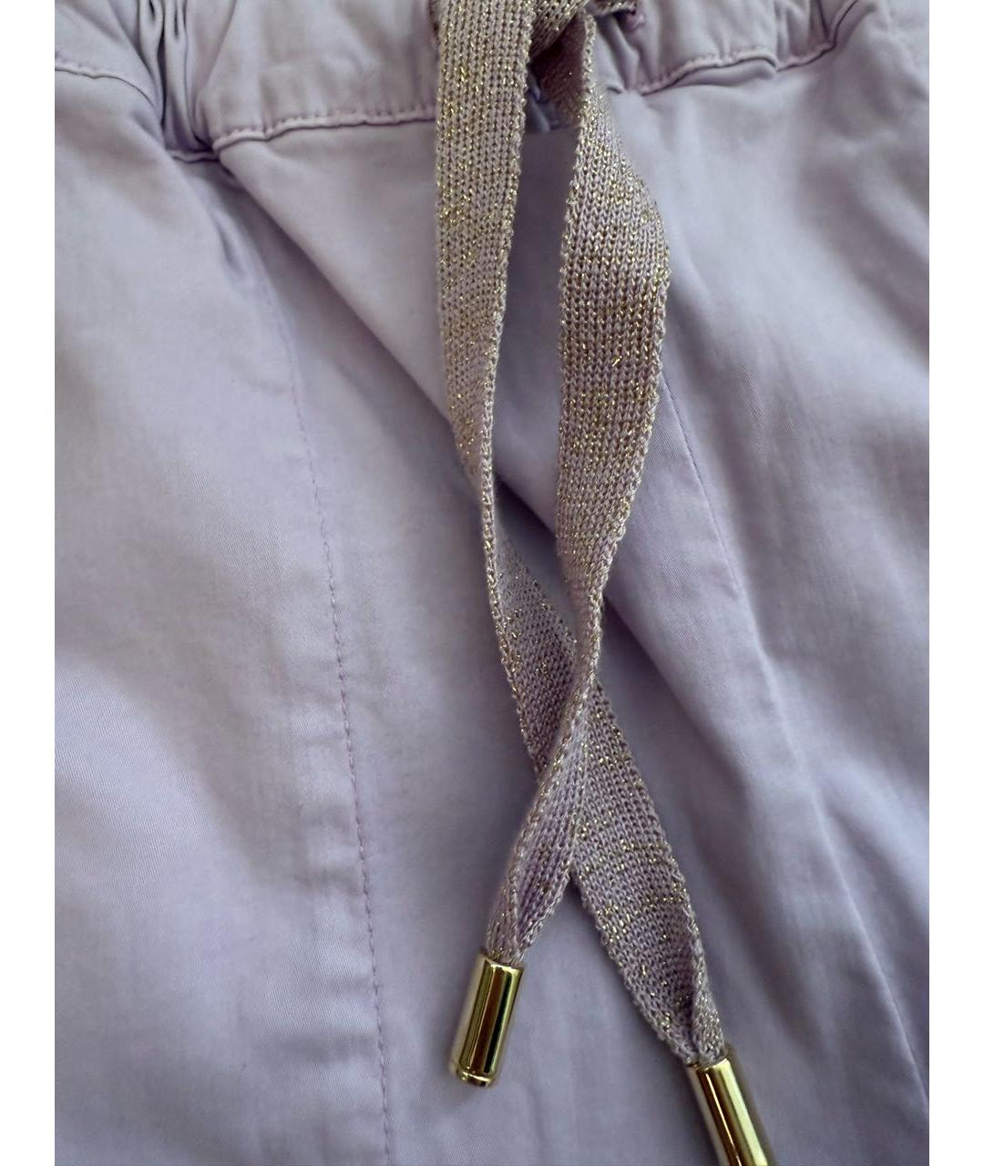 'S MAX MARA Фиолетовые брюки широкие, фото 4