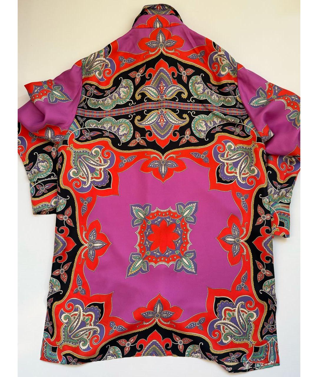 ETRO Мульти шелковая рубашка, фото 2