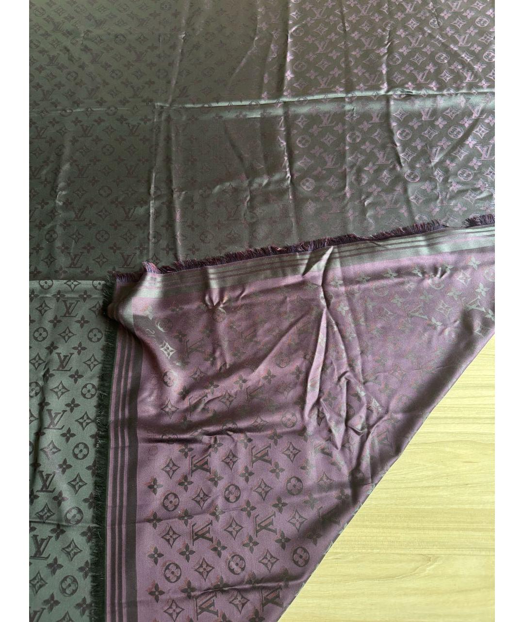 LOUIS VUITTON Шелковый платок, фото 2