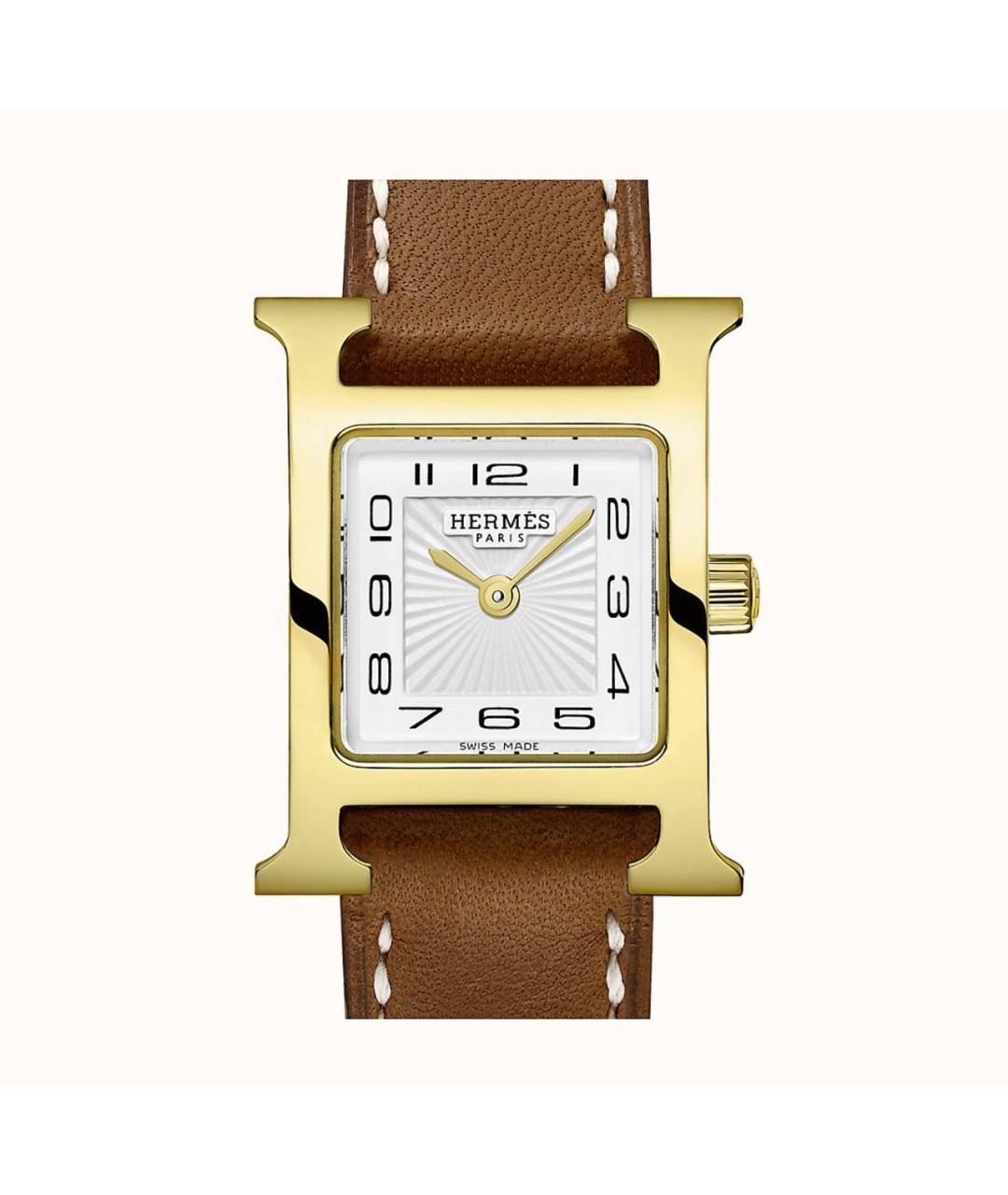 HERMES Золотые часы из желтого золота, фото 2