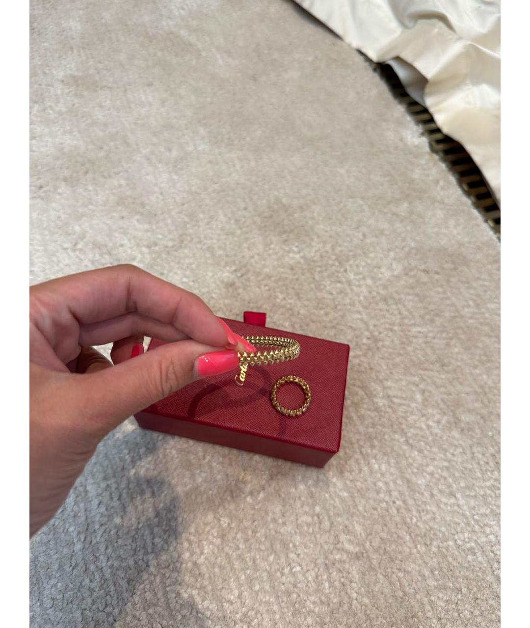 CARTIER Золотой комплект из желтого золота, фото 4