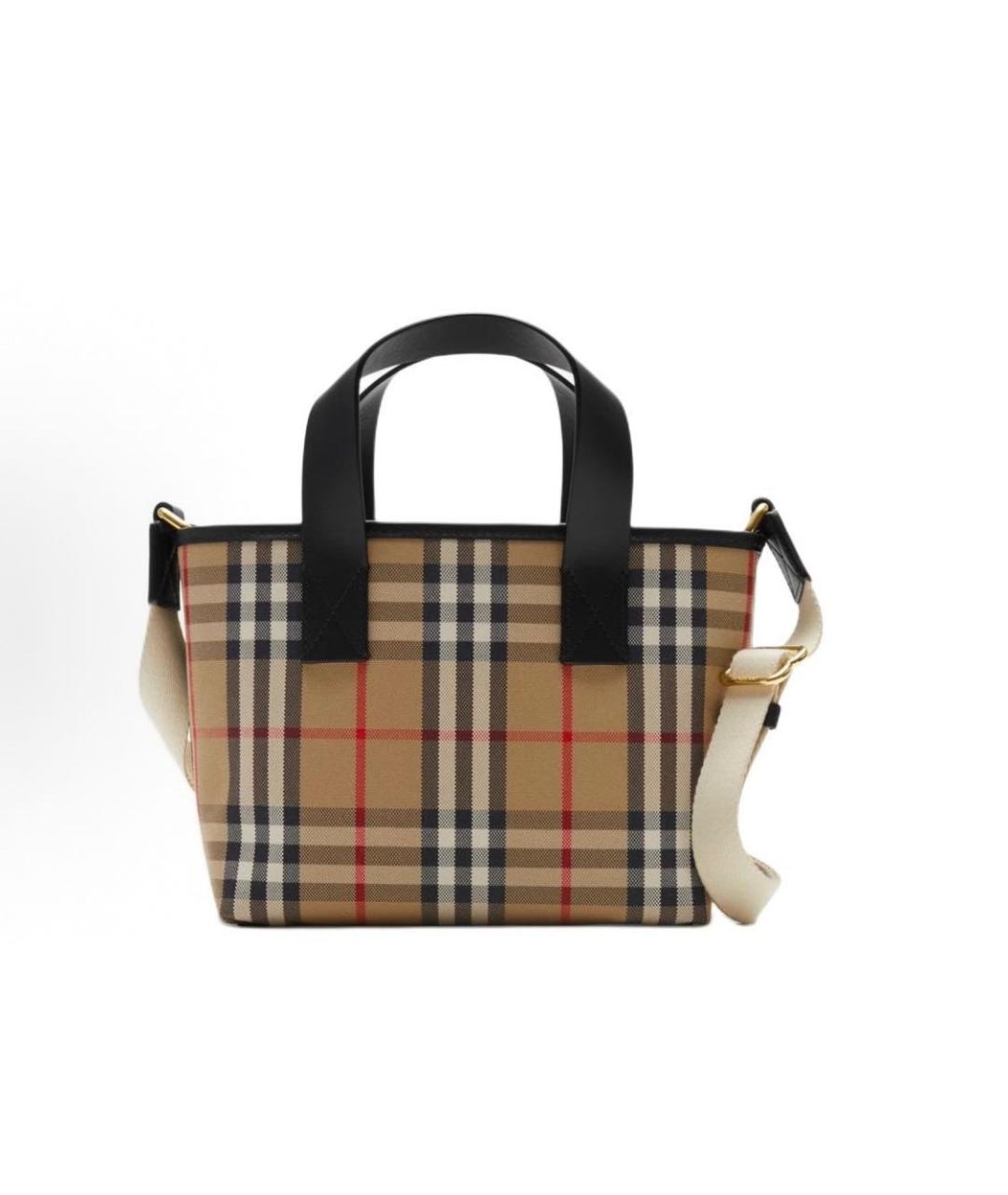 BURBERRY Бежевая сумка тоут, фото 6
