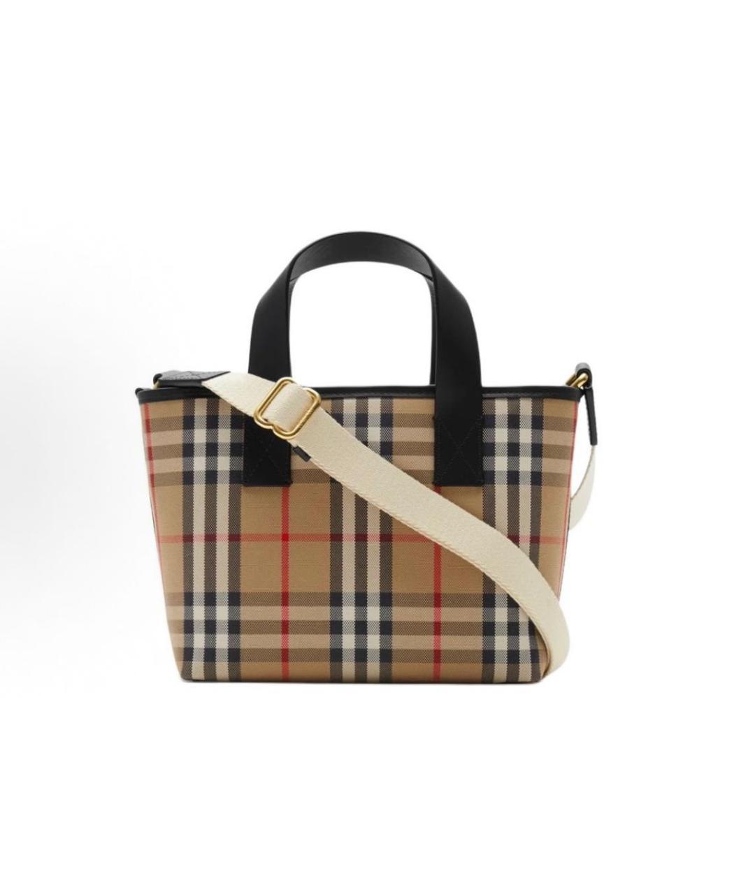 BURBERRY Бежевая сумка тоут, фото 3