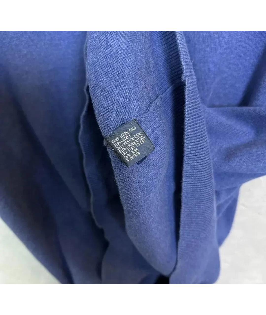 POLO RALPH LAUREN Синий хлопковый жилет, фото 6
