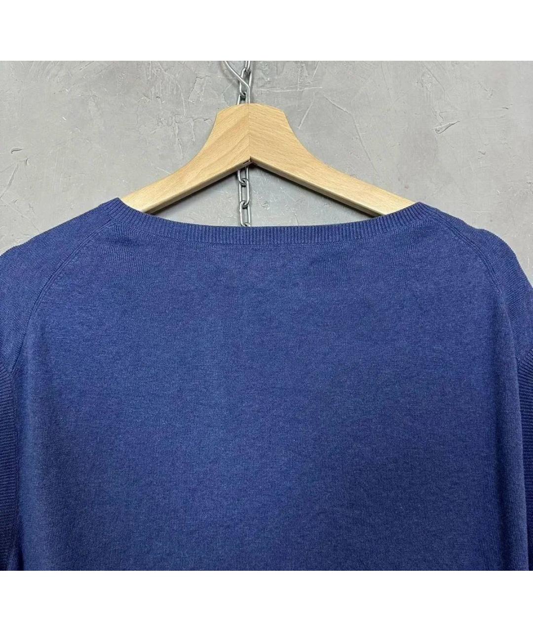 POLO RALPH LAUREN Синий хлопковый жилет, фото 4