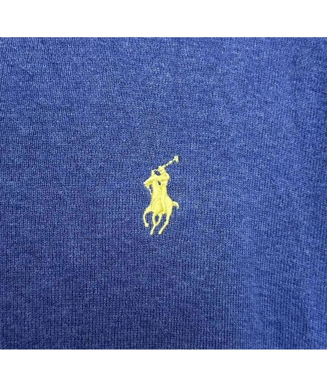 POLO RALPH LAUREN Синий хлопковый жилет, фото 3