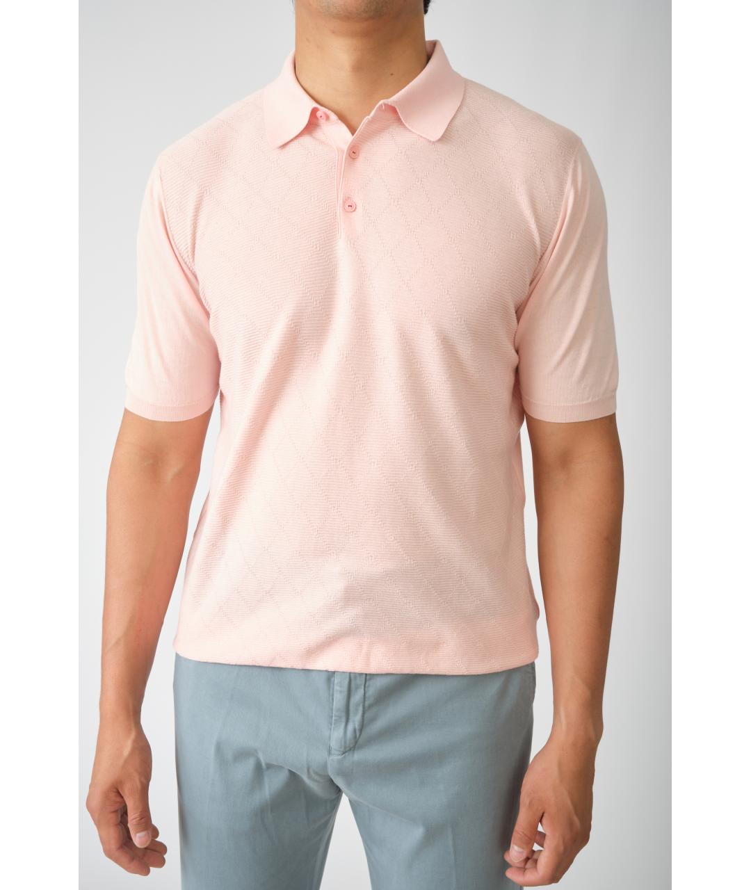 KITON Розовая футболка, фото 5
