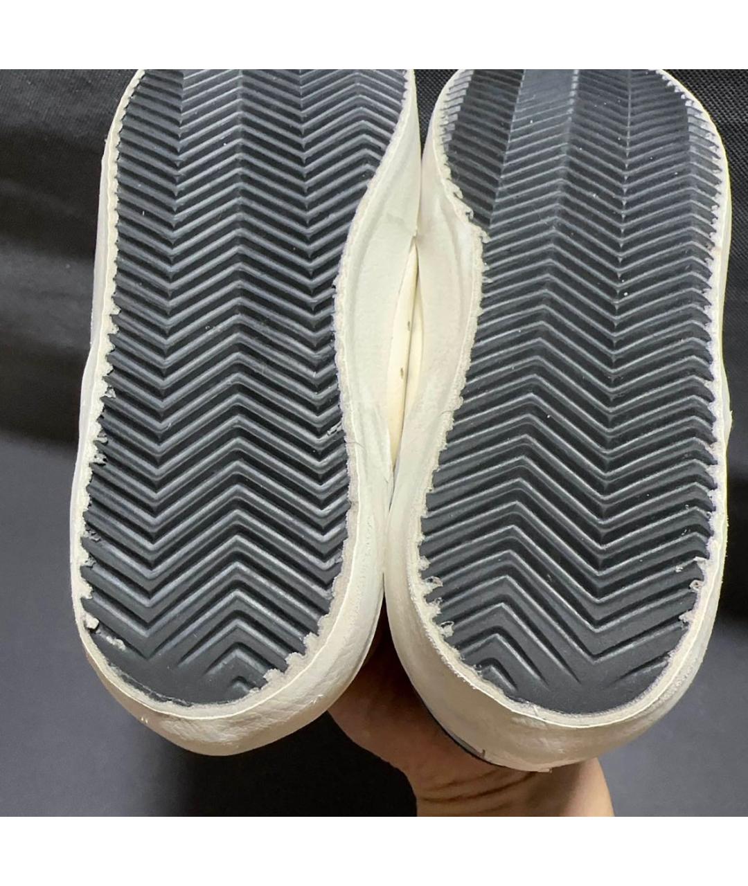 GOLDEN GOOSE DELUXE BRAND Белые кожаные кеды, фото 6