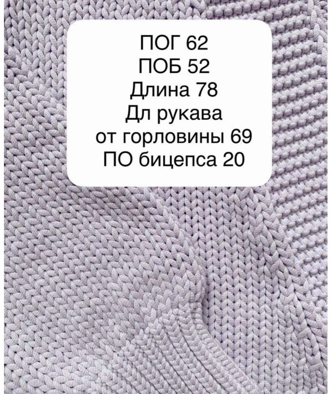 MAX MARA Фиолетовый хлопковый кардиган, фото 5