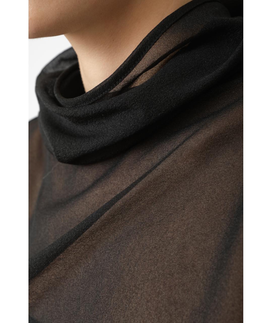 RICK OWENS Черная блузы, фото 7