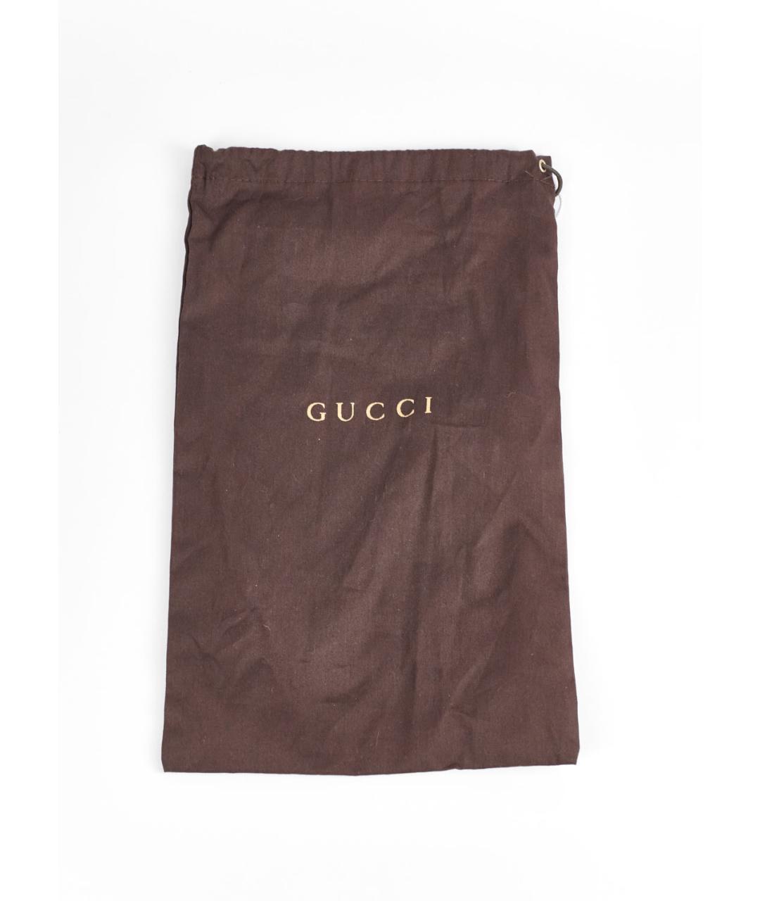 GUCCI Черные балетки из лакированной кожи, фото 6
