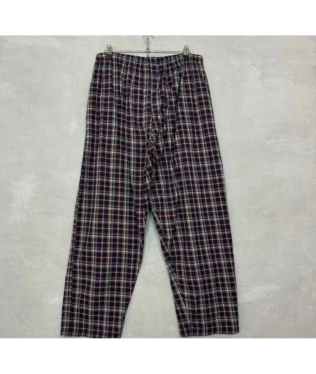 POLO RALPH LAUREN Бордовые хлопковые повседневные брюки, фото 2