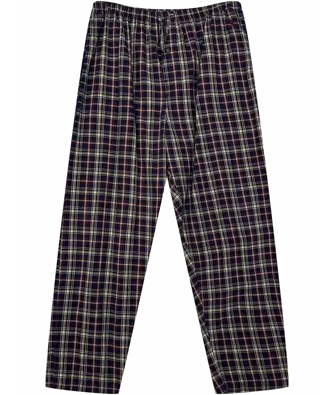 POLO RALPH LAUREN Бордовые хлопковые повседневные брюки, фото 1