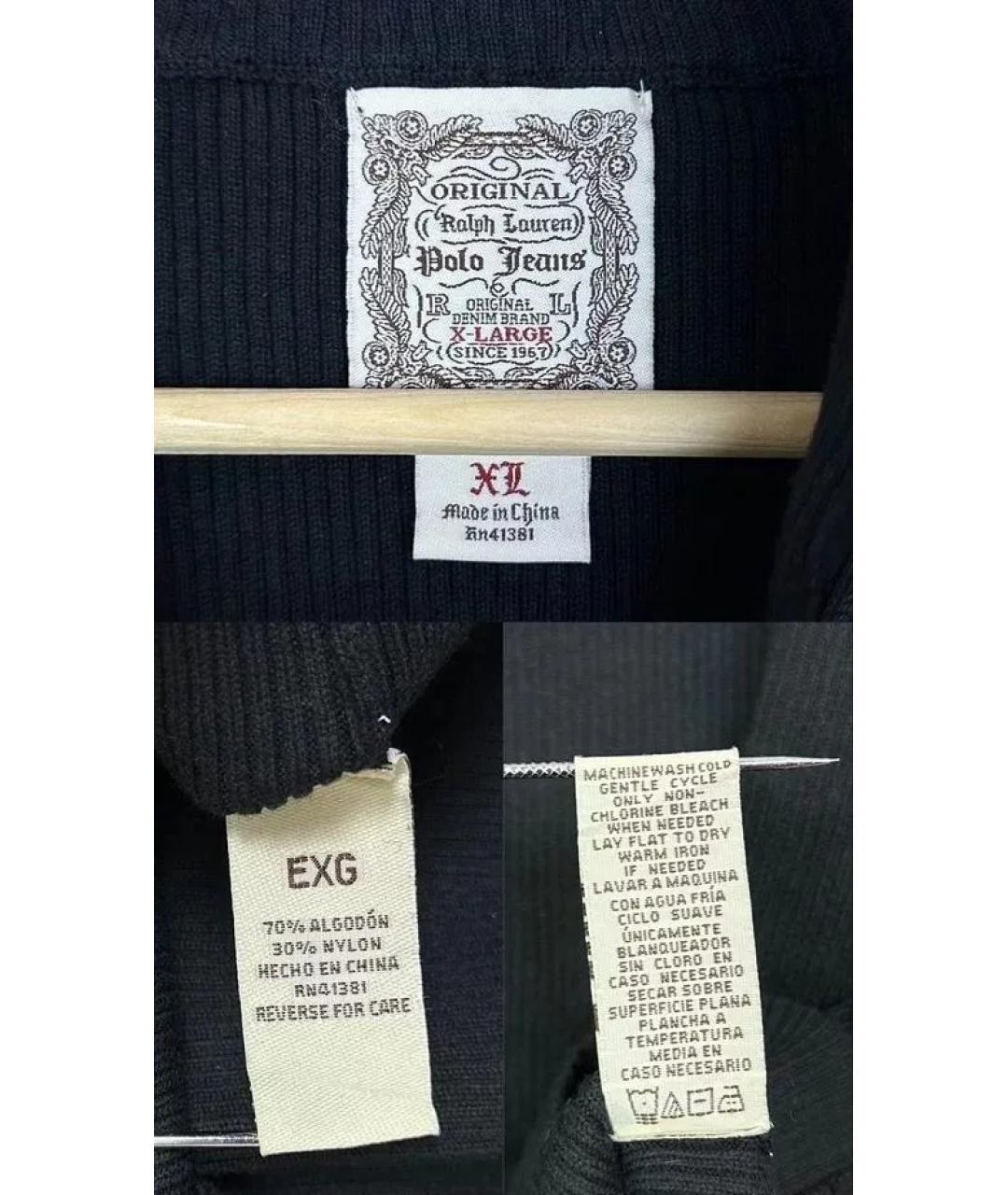 POLO RALPH LAUREN Черный джемпер / свитер, фото 6