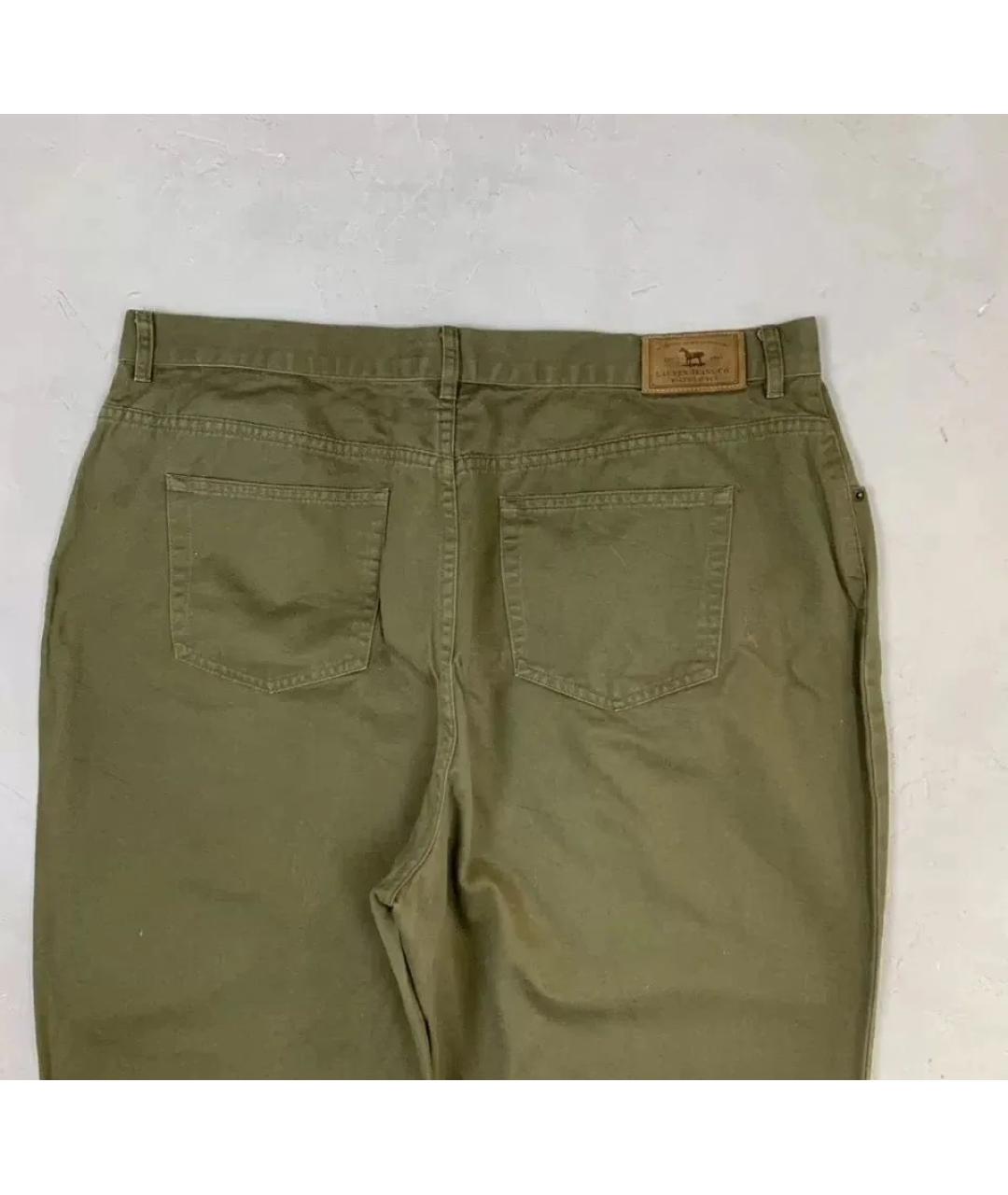 RALPH LAUREN Хлопковые прямые брюки, фото 3