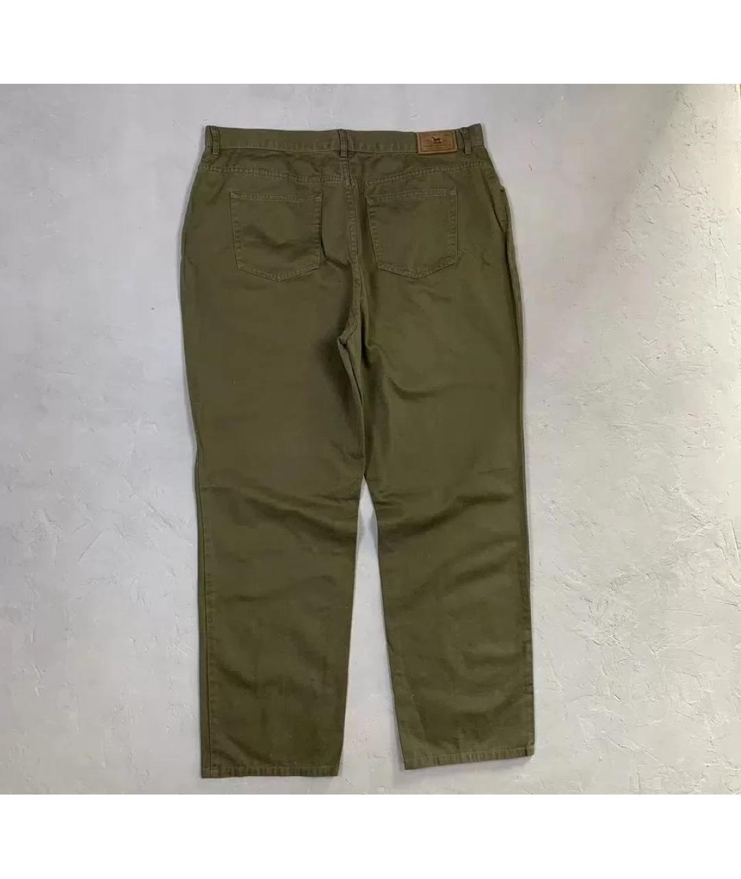 RALPH LAUREN Хлопковые прямые брюки, фото 2