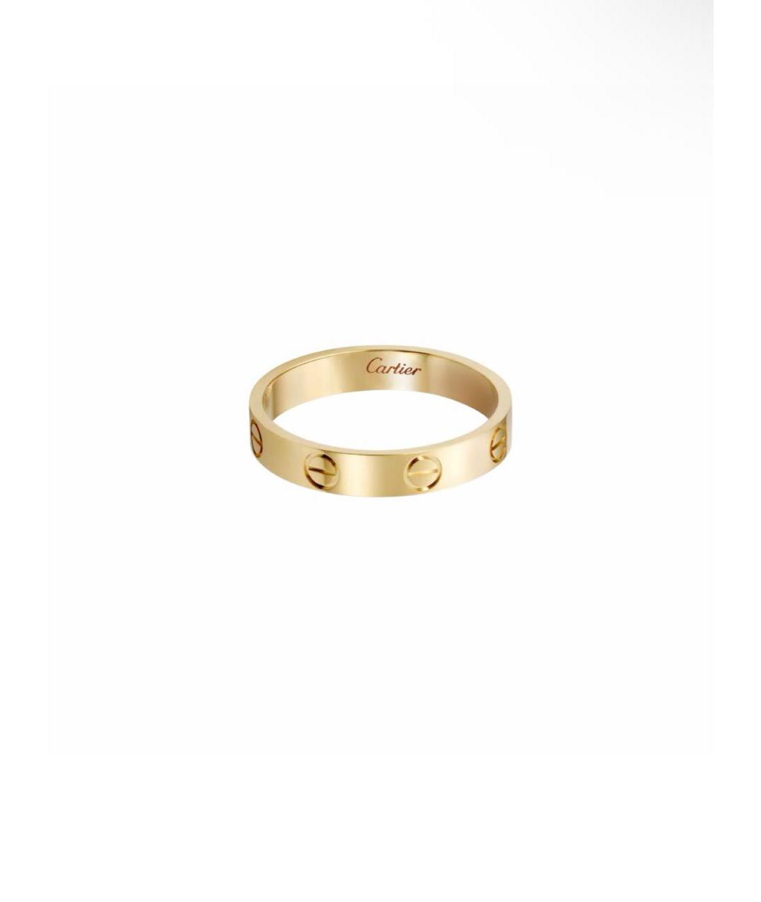 CARTIER Золотое кольцо из желтого золота, фото 1