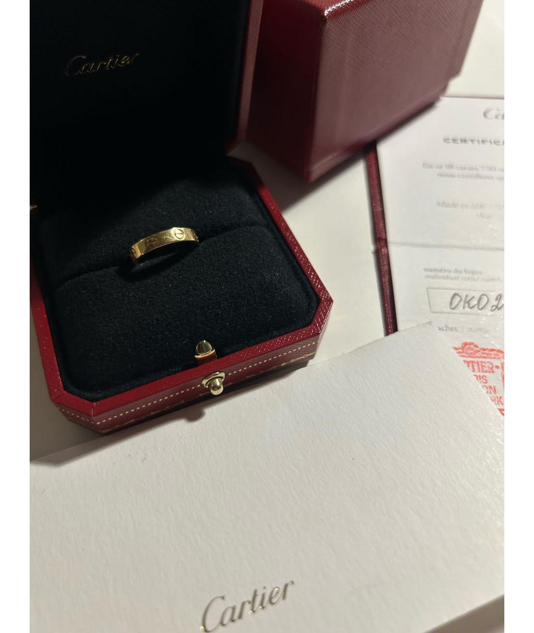 CARTIER Золотое кольцо из желтого золота, фото 2
