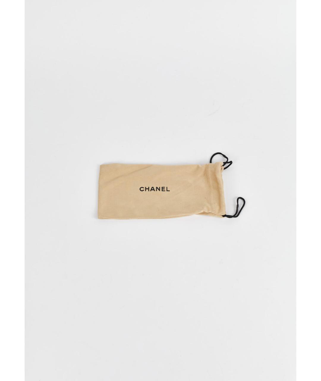 CHANEL Черные пластиковые солнцезащитные очки, фото 6