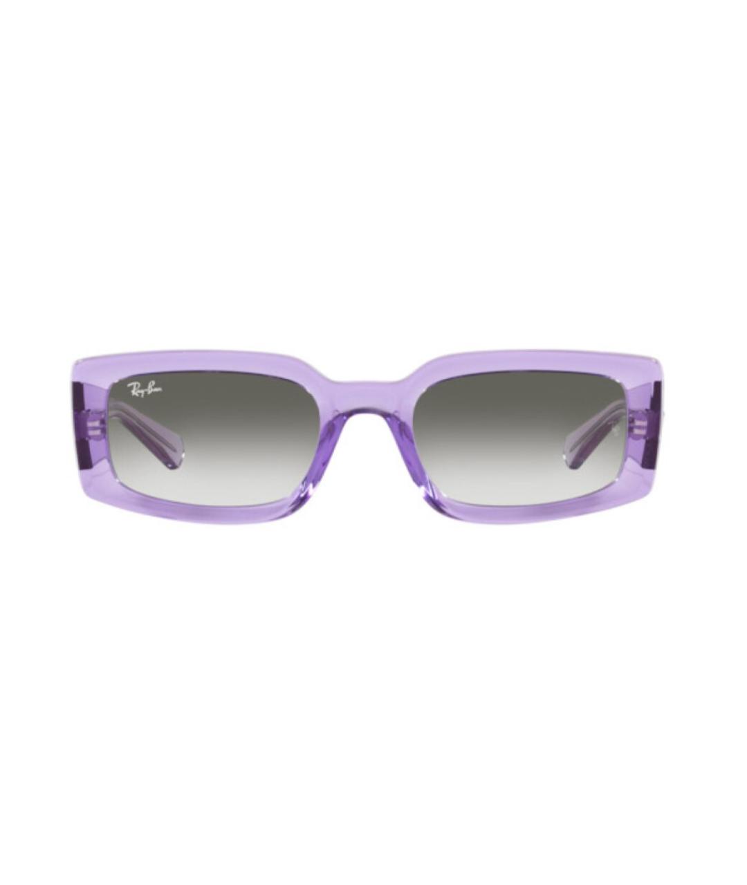 RAY BAN Фиолетовые пластиковые солнцезащитные очки, фото 2