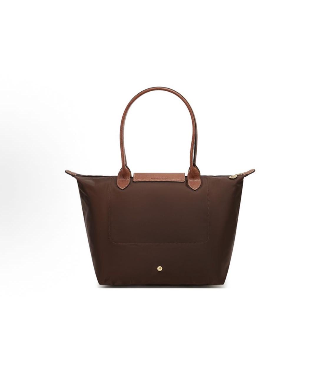 LONGCHAMP Коричневая сумка тоут, фото 3
