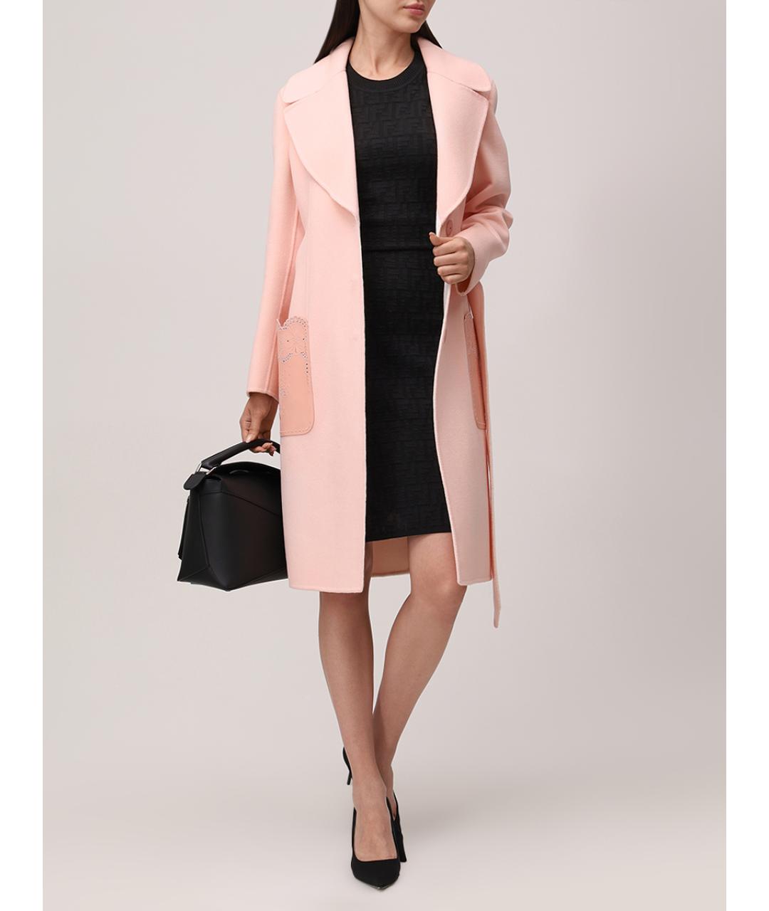 FENDI Розовое пальто, фото 2