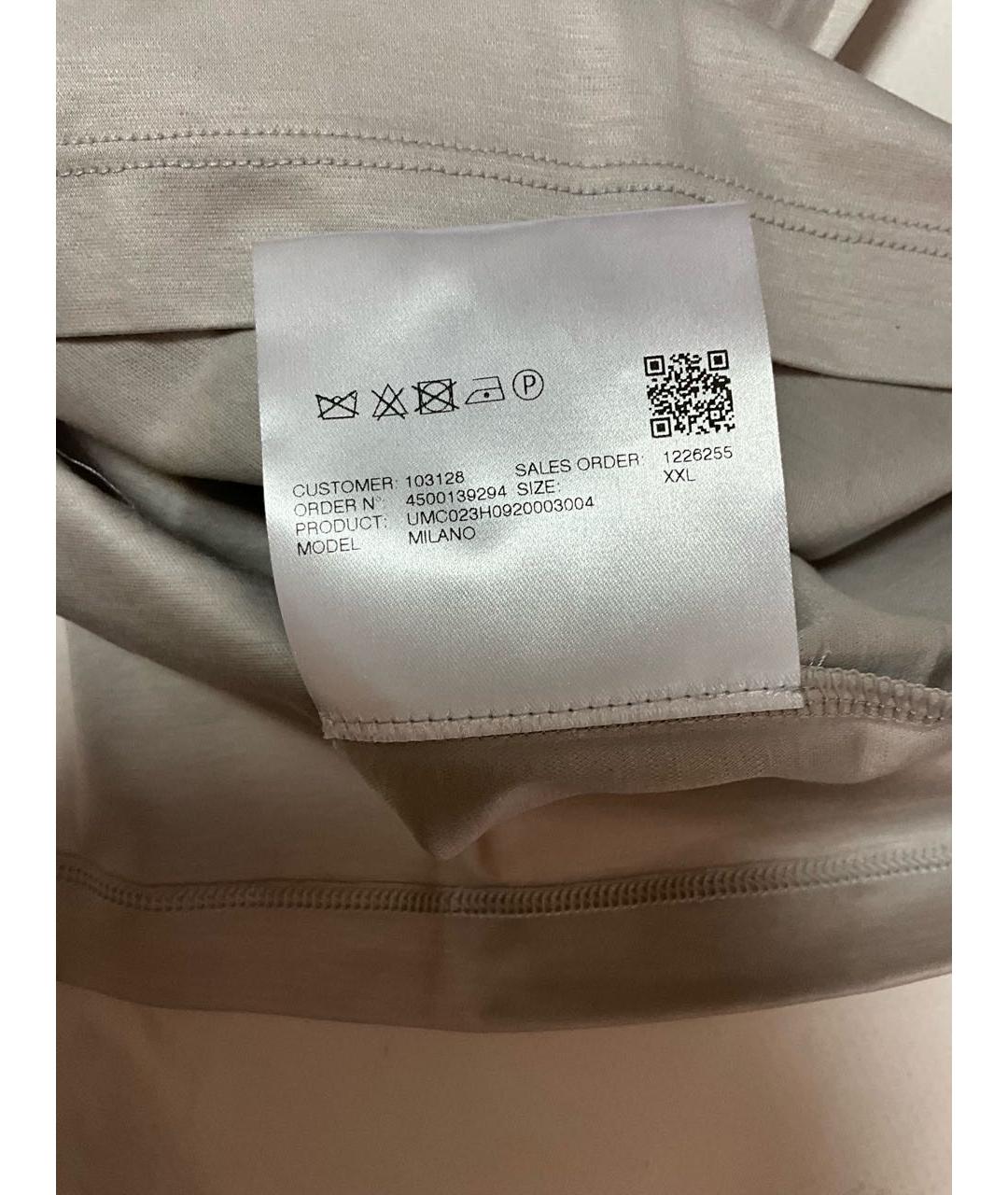 KITON Серая хлопковая футболка, фото 5