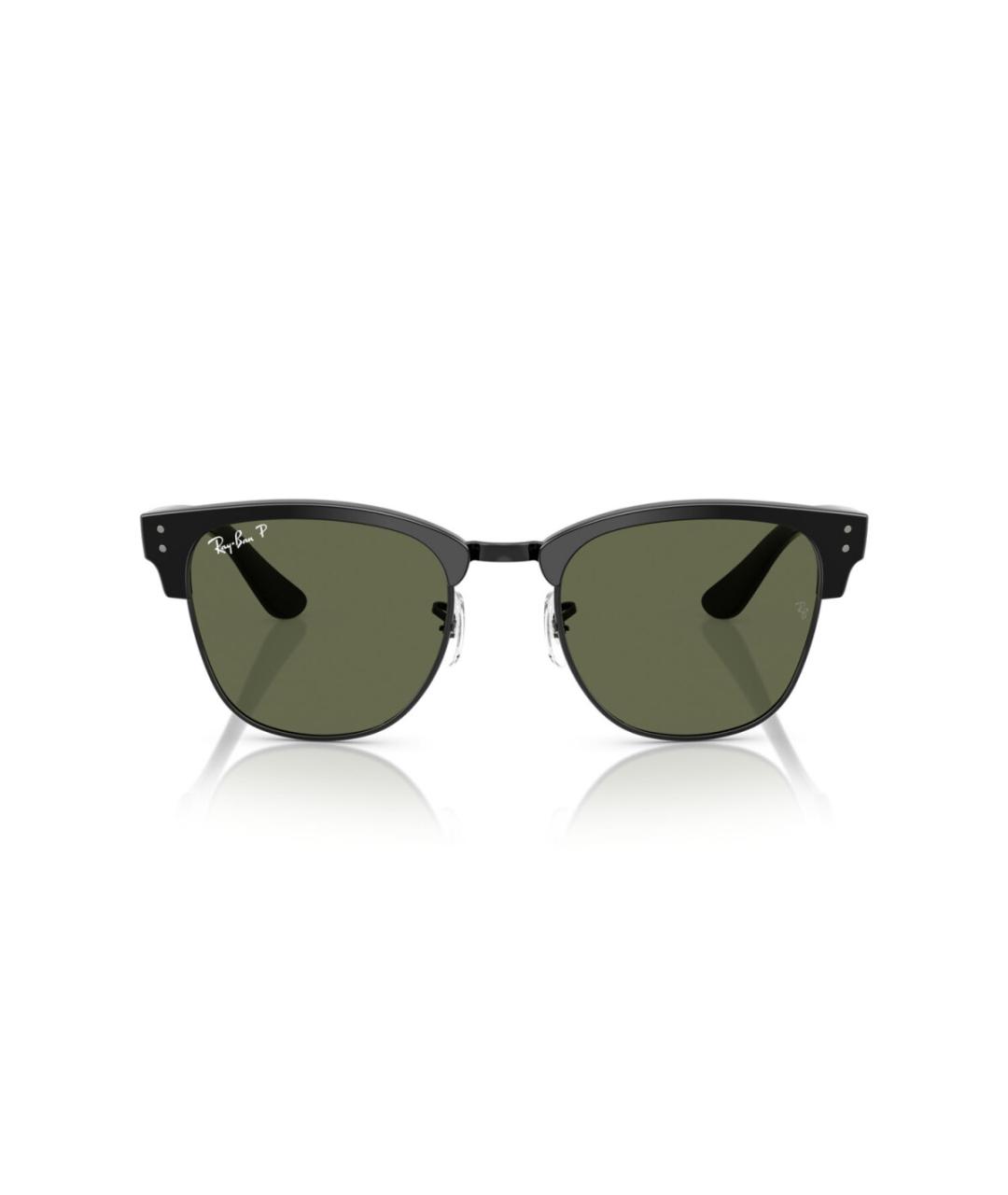 RAY BAN Черные пластиковые солнцезащитные очки, фото 2