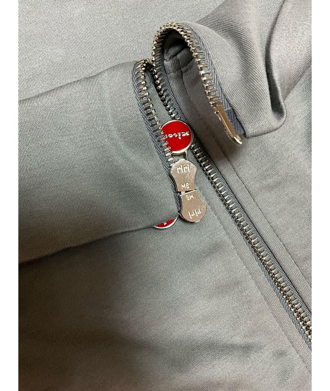 KITON Серый хлопковый спортивный костюм, фото 5