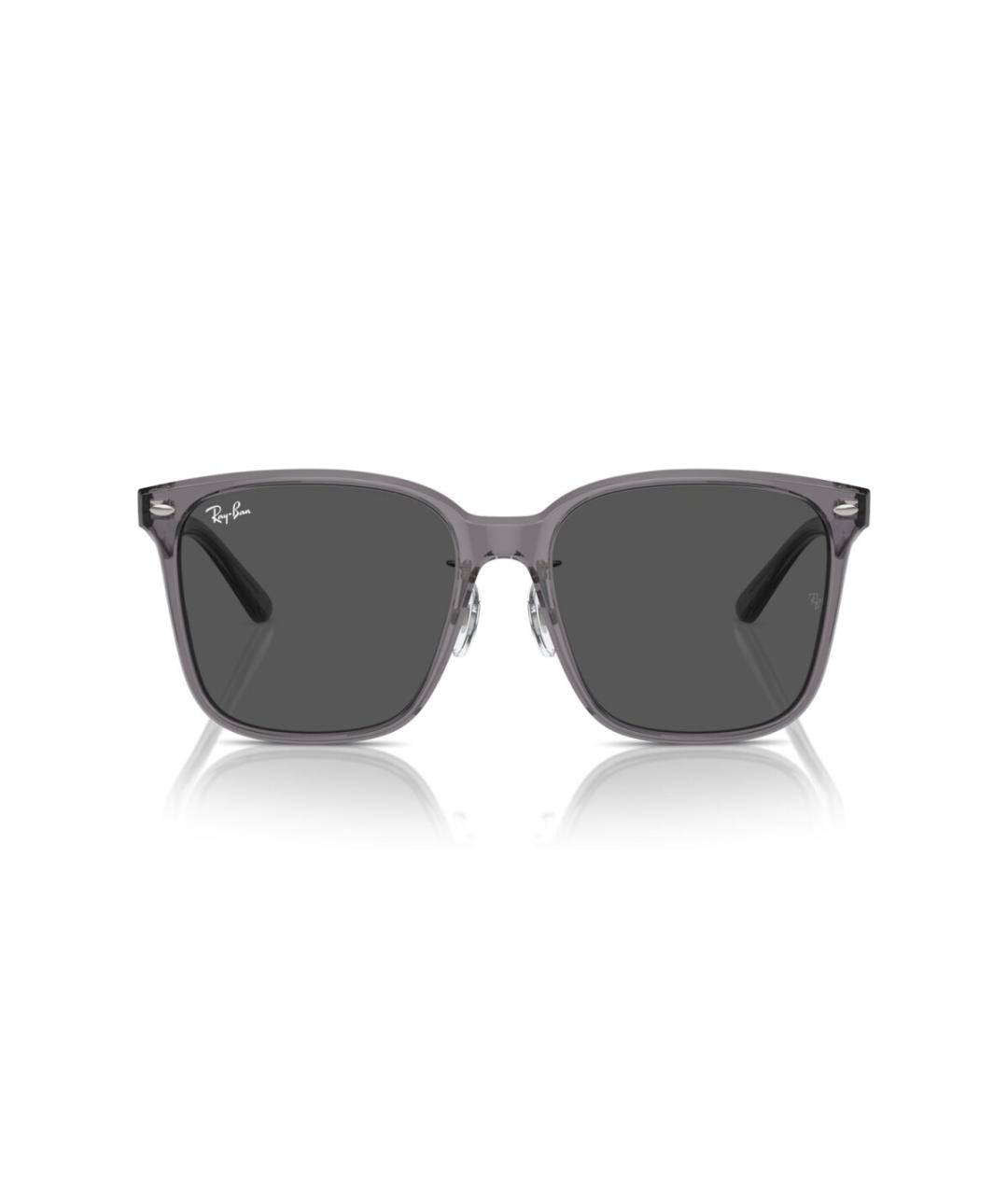 RAY BAN Серые пластиковые солнцезащитные очки, фото 2