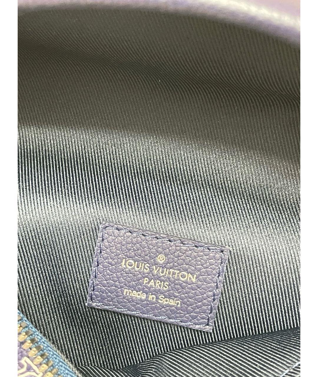LOUIS VUITTON Кожаная поясная сумка, фото 6