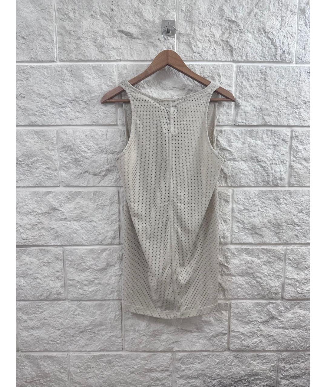 RICK OWENS Бежевая майка, фото 2