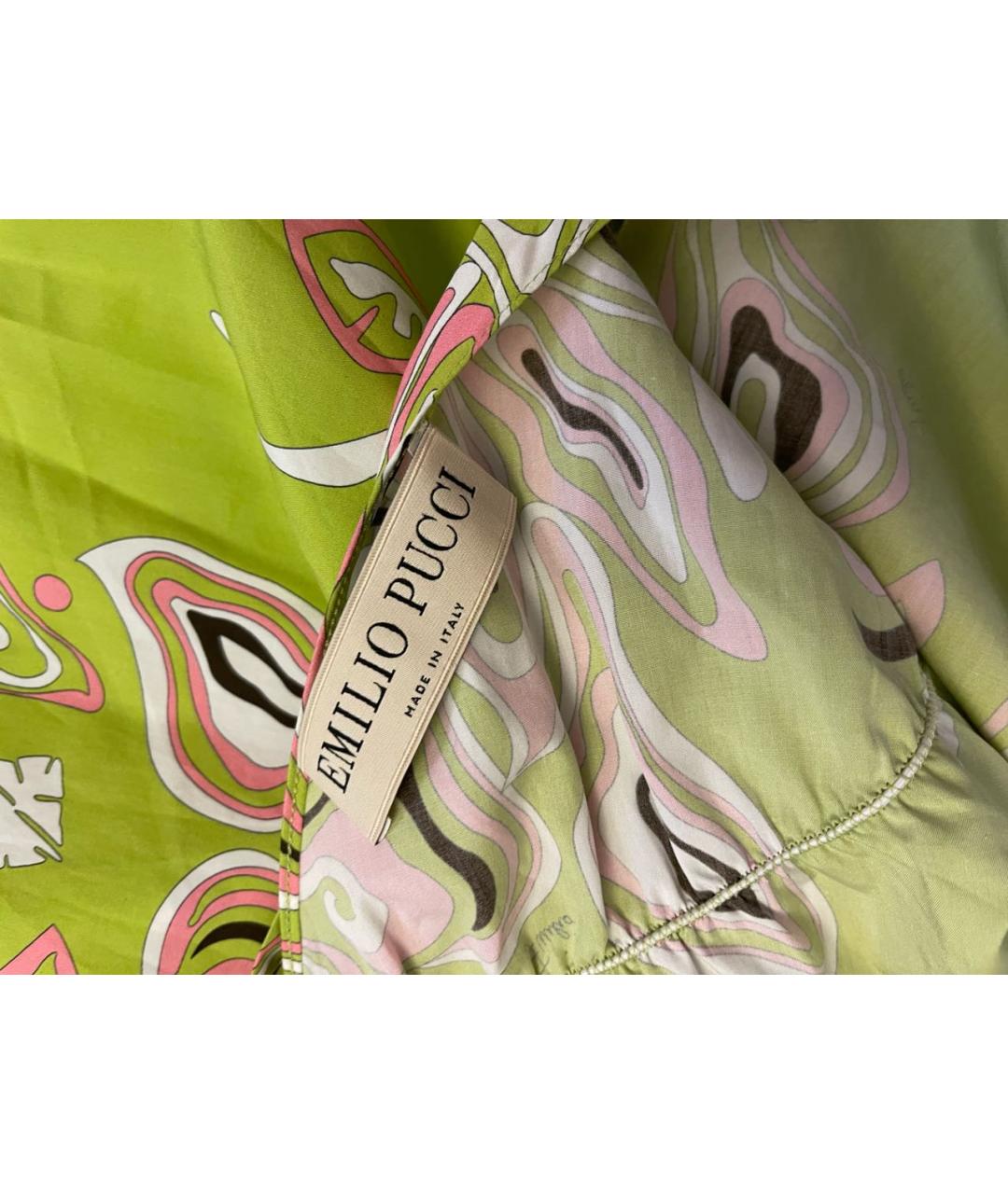 EMILIO PUCCI Мульти хлопковый сарафан, фото 5