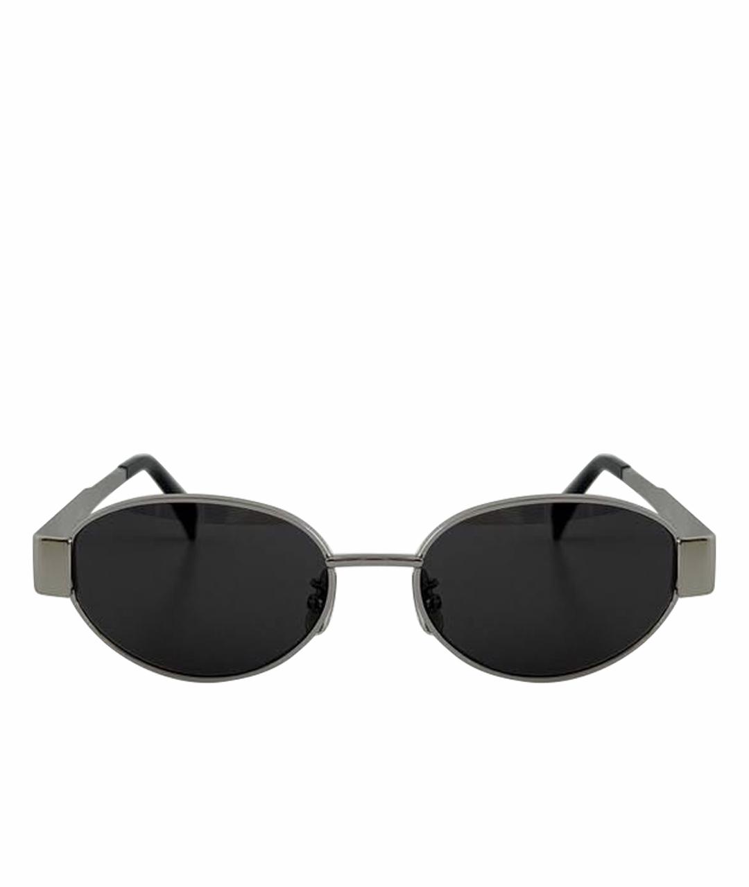 CELINE Серебряные солнцезащитные очки, фото 1