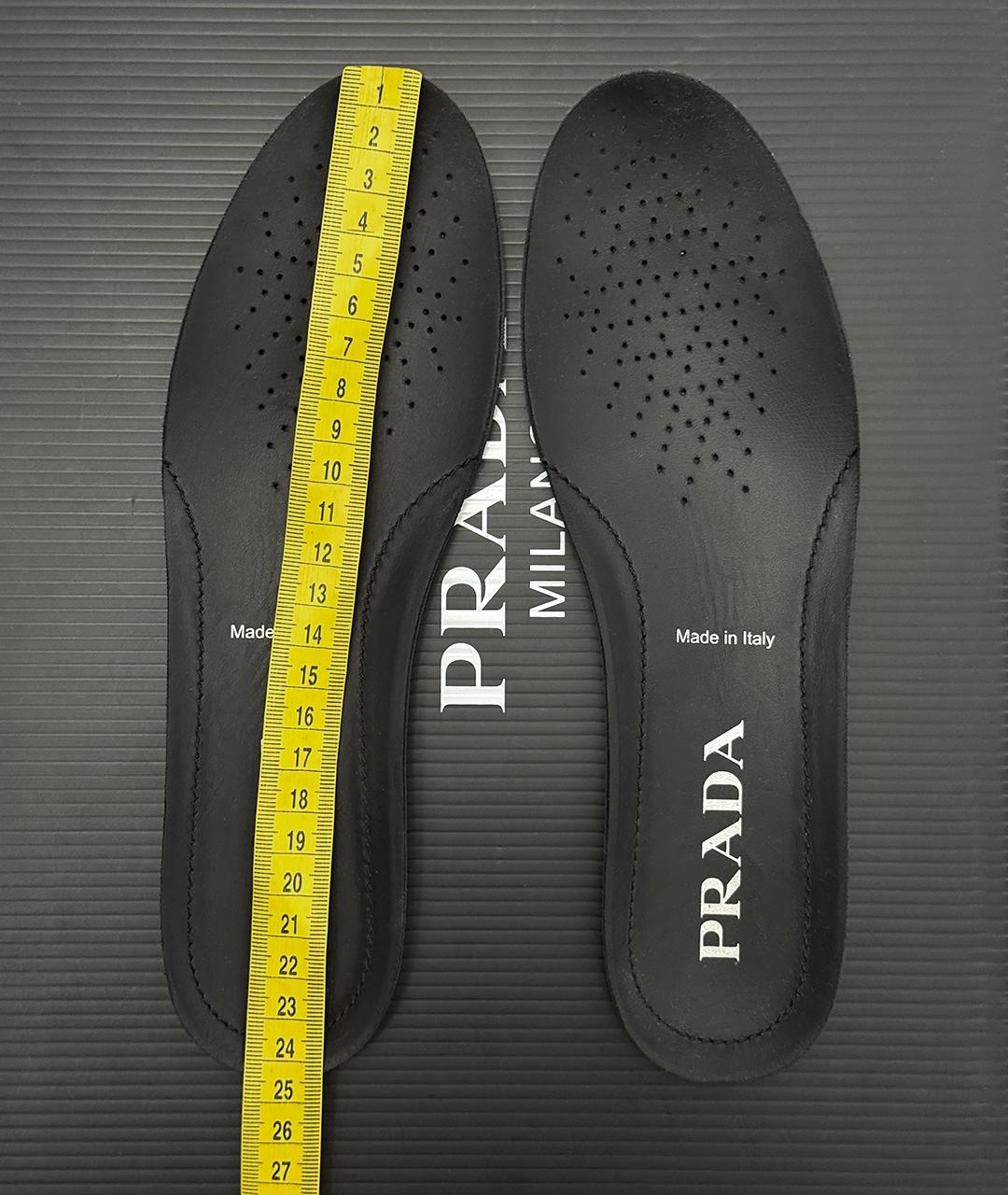 PRADA Черные кроссовки, фото 7