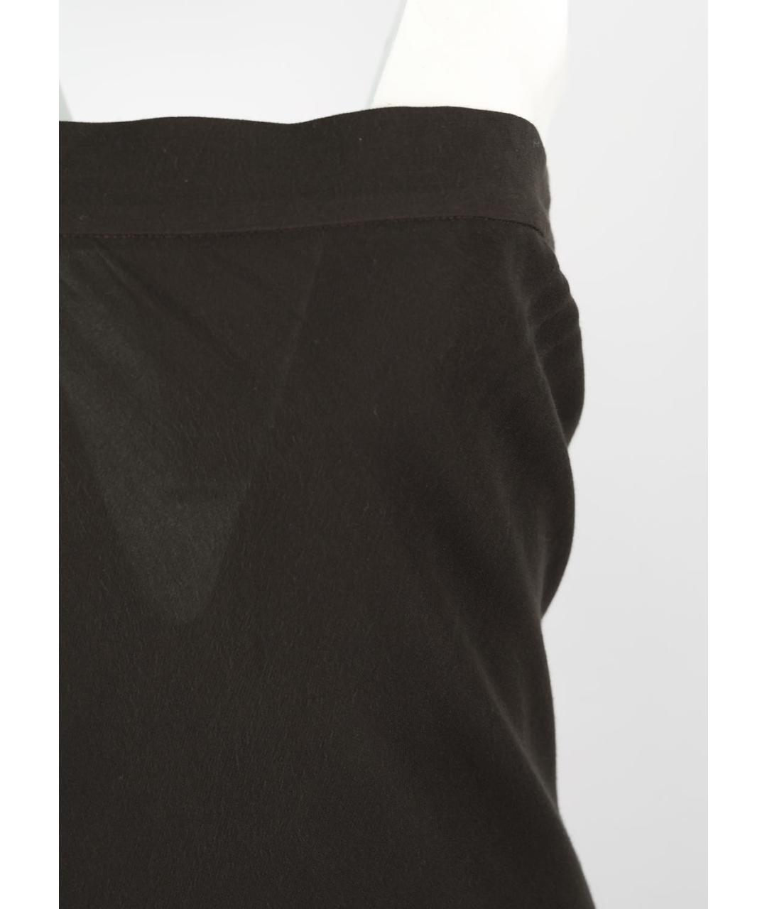 ANN DEMEULEMEESTER Черное вискозное вечернее платье, фото 2