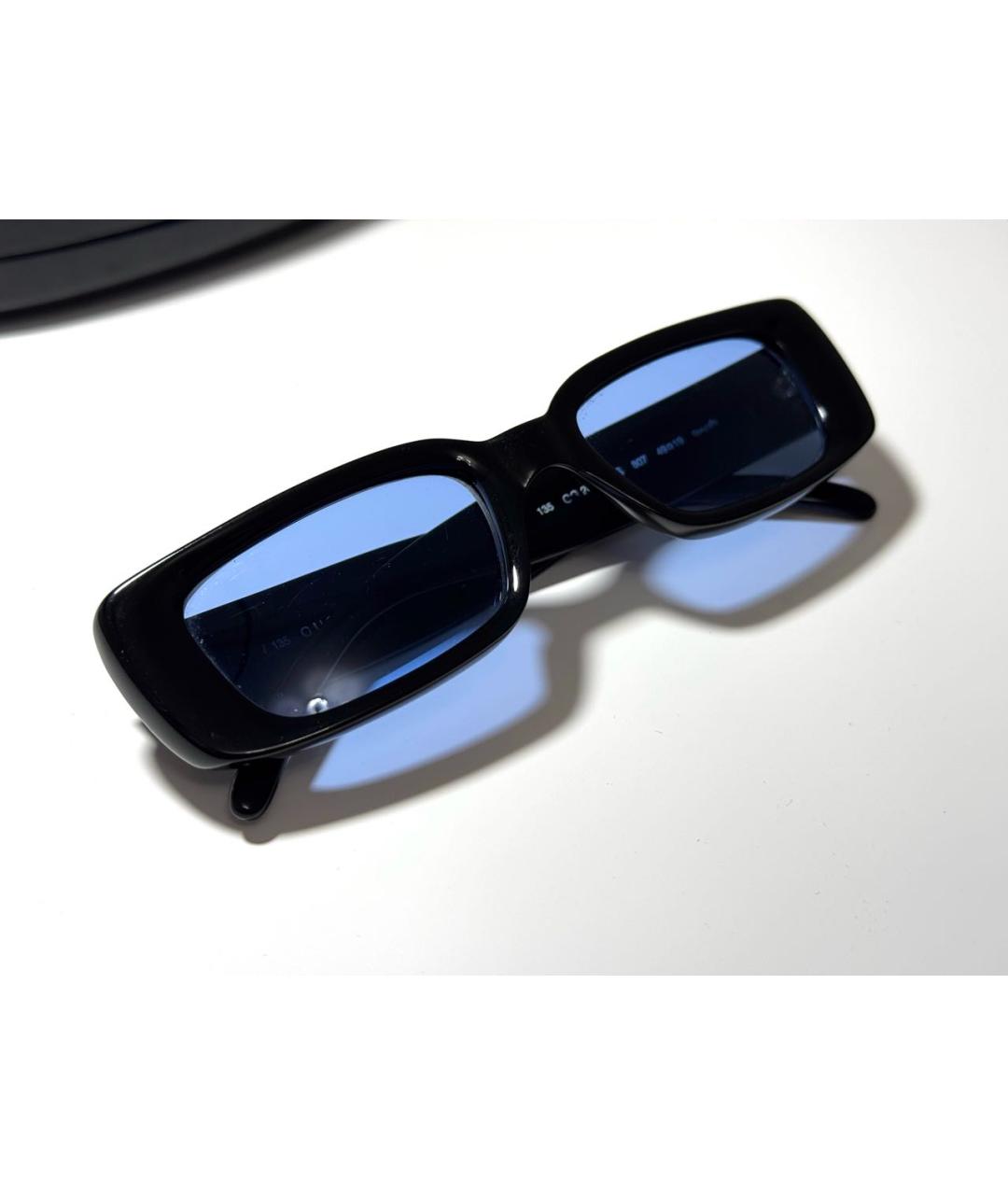 GUCCI Черные пластиковые солнцезащитные очки, фото 8