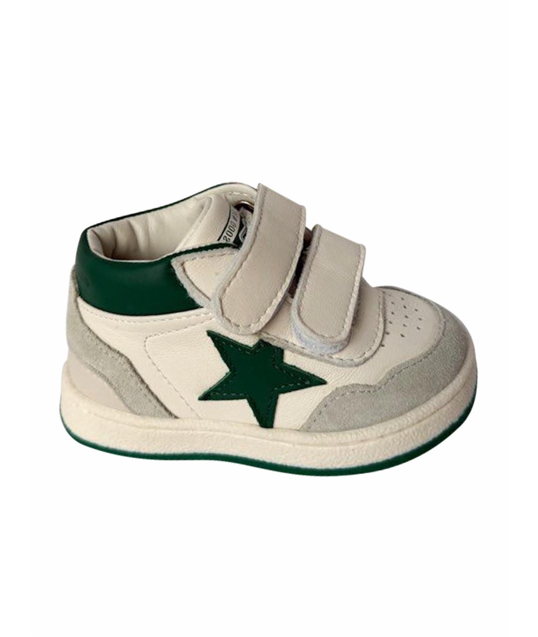 GOLDEN GOOSE DELUXE BRAND Белые кожаные кеды, фото 1