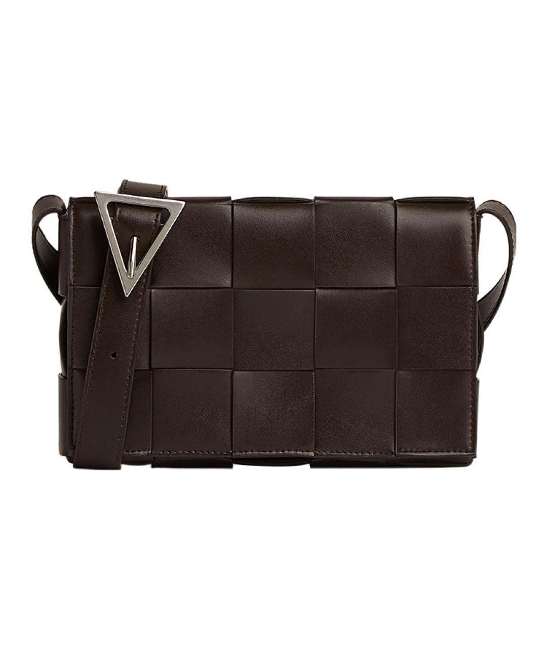 BOTTEGA VENETA Коричневая сумка на плечо, фото 1