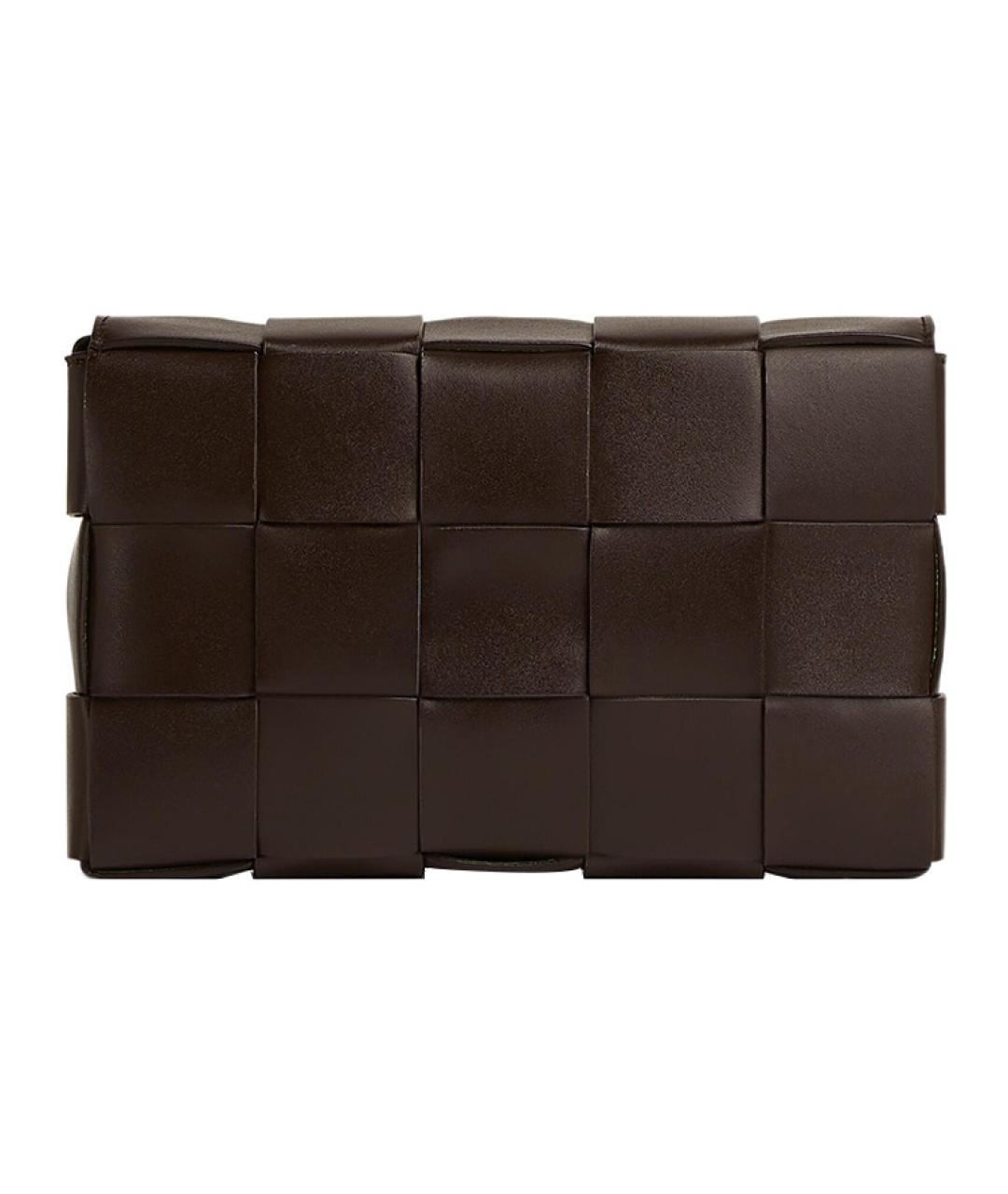 BOTTEGA VENETA Коричневая сумка на плечо, фото 3