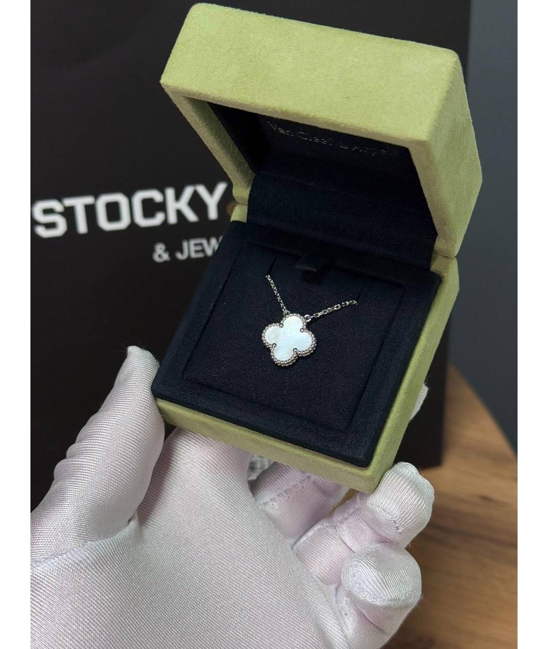 VAN CLEEF & ARPELS Белая подвеска из белого золота, фото 2