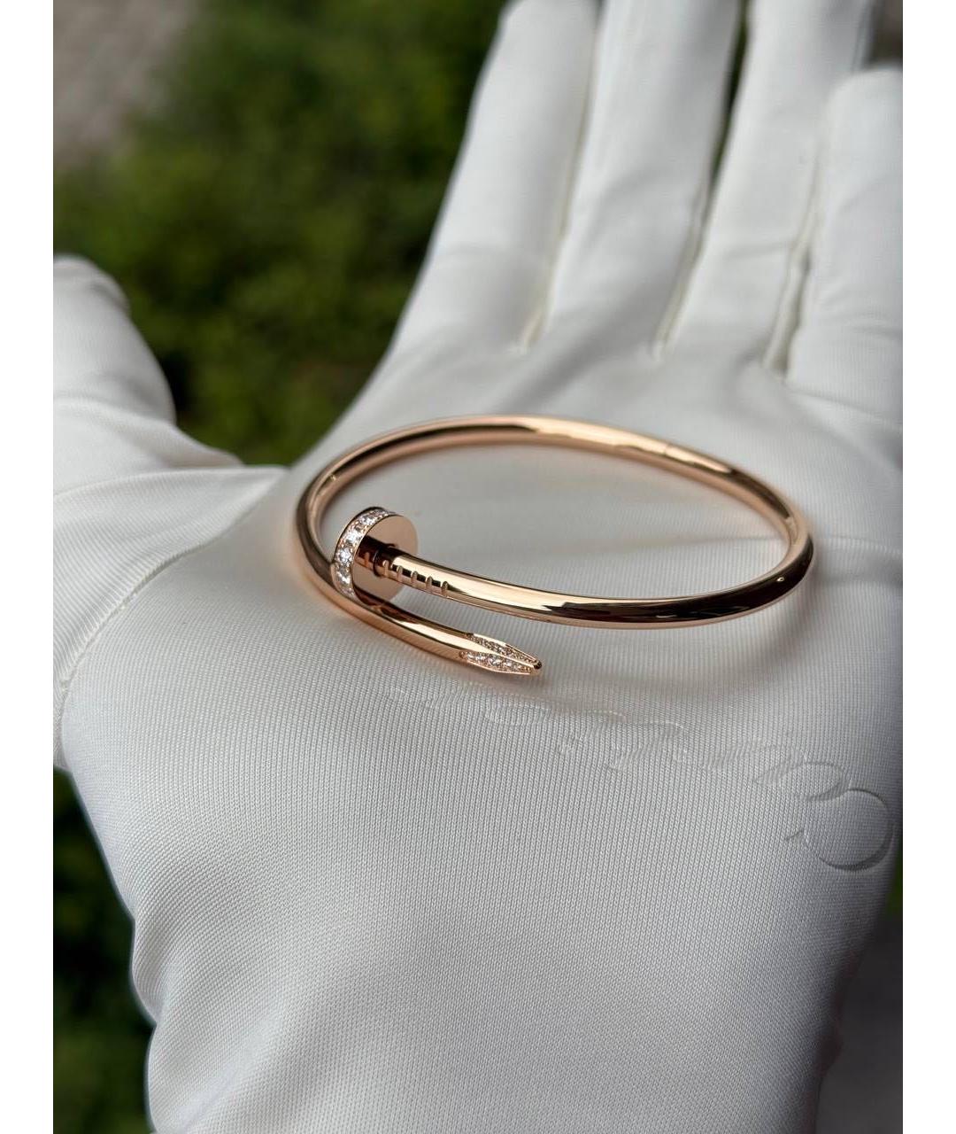 CARTIER Розовый браслет из розового золота, фото 3